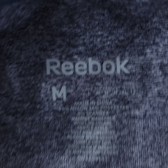 Reebok Sports Bra Medium Gray, Strappy Back, Removable Pads, Wireless - Picture 3 of 3